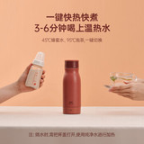 BRUNO便携烧水杯BZK-A01便携式电热水瓶家用恒温电热水壶旅行全自动保温一体烧水壶保温瓶烧水杯云雾灰